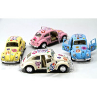 КТ 5375WF Volkswagen Classical Beetle 1967 Рисунок/12см/інерція/метал кор-ка 16х7х8см