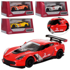 КТ 5397W Chevrolet Corvette C-7.R 12см/інерція/метал кор-ка 16х7х8см