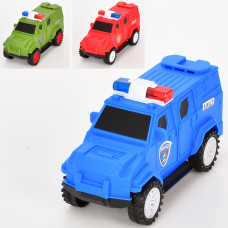 Машина 39-G/ 233-7 Джип Police 15см в пакеті