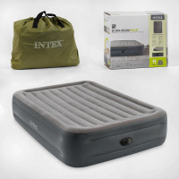 І Ліжко 64126 INTEX Двомісне 152-203/206-46см/зі встроєним електричним насосом 220V