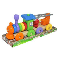 В Потяг 39771 Логіка "Funny train" 23 ел. Іграшка Tigres