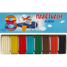 Пластилін 8 кол. Jumbi