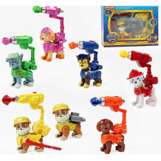 Герої Щенячий патруль 328 Paw Patrol 6см,аксесуари,кор-ка 18х13х6см
