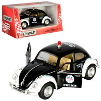КТ 5057WР Volkswagen Beetle 1967 Police 12см/інерція/метал кор-ка 16х7х8см
