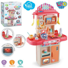 Кухня 16854В LimoToy 46х20х70см, плита,мийка,продукти,звук-світло,кор-ка35х47х15см