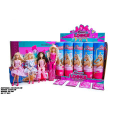 Барбі 001-D із х/ф Barbie 30см/в колбі 32х8см Блок 10в1