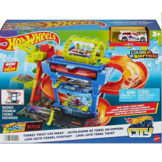 Ралі 80-HTN HotWheels "Автомийка" з Модельуою 7см/змінює колір у воді кор-ка 35х25х10см