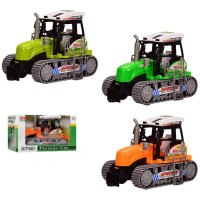Трактор 668-А Farmer Car на гусеницях,інерція,20см,3 кольори,кор-ка