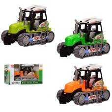 Трактор 668-А Farmer Car на гусеницях,інерція,20см,3 кольори,кор-ка