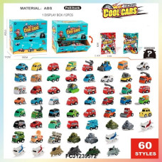 Модель 265-1-Е Cool Cars 5см в пакеті Блок 12в1