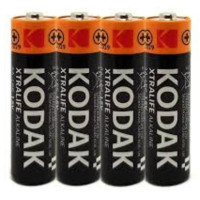 Батарейки Kodak ALKALINE Пальчикові LR-06 спайка 4в1