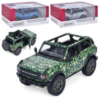 КТ 5445WА Ford Bronco 2022 Кабриолет Мilitary/12см/инерция/метал кор-ка 16х7х8см