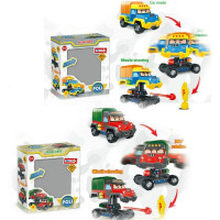 Трансформер 897-1/2 Robocar Poli. Cтріляє ракетами. 20x20x27см