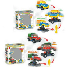 Трансформер 897-1/2 Robocar Poli. Cтріляє ракетами. 20x20x27см