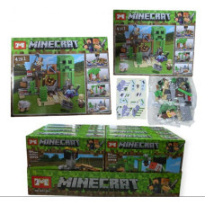 Брік МК 1002/25-3-577 Minecraft "гра з Пастками" 124-131дет кор-ка 24х19см Блок 8в1