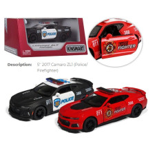 КТ 5399WPR Camaro ZL-1 Police/Firefighter 12см/інерція/метал кор-ка 16х7х8см