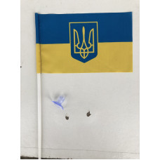 Прапорець з гербом 12*20 На присосці