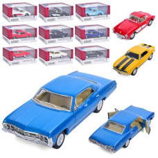 КТ 5458W Chevrolet Ассортимент/12см/инерция/метал кор-ка 16х7х8см