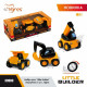 В Техніка 39980 "Little Builder" 3 шт. Набір авто. Іграшка. Tigres