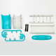 Ф Гірка для катання дітей 014550/13 Сіра 243см. Велика