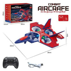 Р/к Літак 93-СХ Combat Aircrafe 22х28см трюки,світло,пульт 2,4Ghz,Акум,запасні лопаті,кор-ка