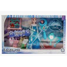 Лялька Фроузен 694К 31см,з сукнями 4шт,шарнірна,аксесуари,кор-ка 54х6х32см