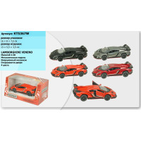 КТ 5367W Lamborghini Veneno 12см/інерція/метал кор-ка 16х7х8см