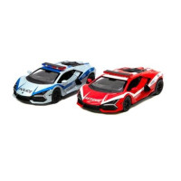 КТ 5459WFPR Lamborghini Revuelto Police/12см/инерция/метал/кор-ка 16х7х8см
