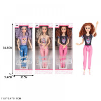 Лялька Барбі 789-3 Fashion 29см,3 види,кор-ка 31х5х11см