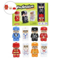 Ю Конструктор "PROFFESSION" (8 фигур) Кор-ка 38х26х5см. АКЦІЯ