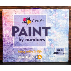 Картина по номерам ART Craft  40*50см КОРОБКА