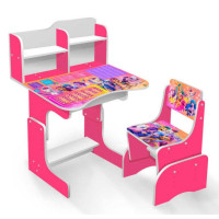Парта 045 Poni 100х70х45см+1шт Стул 65х35х30см кор-ка