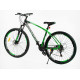 Велосипед СORSO 29/29784 Atlantis Sport Двоколісний/Чорно-Зелений/рама Алюміній "19"/Shimano 21-SP