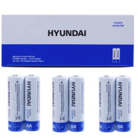 Батарейки Hyundai ALKALINE Пальчикові LR-06 спайка 2в1