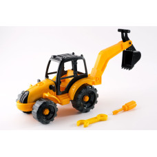 Х Конструктор Трактор-екскаватор  ИП.30.008 ToysPlast