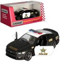 КТ 5386WP Ford Mustang GT Police 12см/інерція/метал кор-ка 16х7х8см