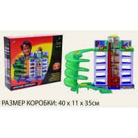Гараж 922 "М+" 6 Поверхів, 4 машинки кор-ка 40х11х35см