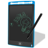 Планшет для малювання 8001 LCD 8дюймів монохромний/бат-ка кор-ка 22х15см