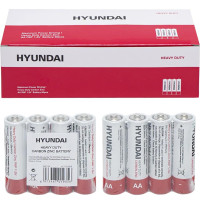 Батарейки Hyundai СОЛЬОВІ Пальчикові R-6 кор-ка (60шт/уп)