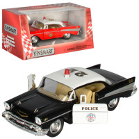 КТ 5325W Chevrolet Corvette FIRE 1957 /12см/інерція/метал кор-ка 16х7х8см