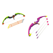 Лук 881-23 Archery Set 61см,стріли присоски 3шт,світло,кор-ка