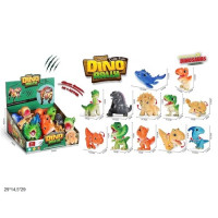 Тварини шт Динозавр 999-79 Little Dino 14х14см гумові Блок 12в1/ціна за 1шт