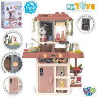 Кухня 889-222 LIMO TOY 45х22х63см, пара,звук-світло,мийка,вода(механічна),продукти,кор-ка