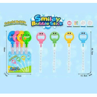 Мильні бульбашки 888-8 "Smiley" 46см/блок 16в1/ціна за 1 шт