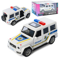 АС 2696 Джип Police 12см метал/інерція/відкрив.двері кор-ка 15х7х7см