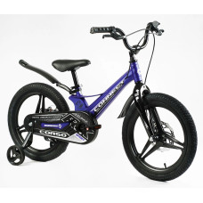 Велосипед СORSO 18/18763 Двоколісний/Синій/тормоз 2шт Дискові/рама Магній Connect