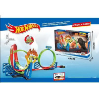 Ралі 6605 Hot Wheels 103х37х32см Трек 3 кола,1 машина,запускач/кор-ка 49х33х8см