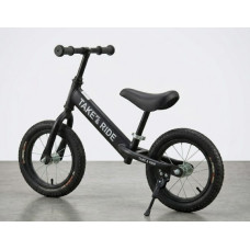 Біговел Теke&Ride 14 № 222 ЧОРНИЙ гумові колеса,руль спорт