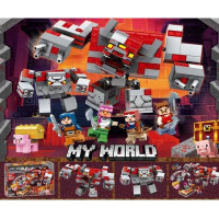 Брік МК 1045 Minecraft "Підземелля з Големами" 542дет кор-ка 48х38х7см