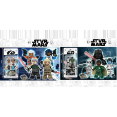 Герої Зоряних війн 2921/2924 Star Wars 4см 4в1 Лист 25х12,2см